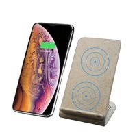 Ecofriendly Wheat Straw Wireless Charging Stand