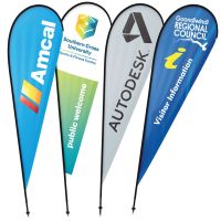 Teardrop Banner Flags
