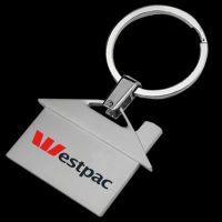 Metal House Keyring