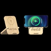 Foldable Bamboo Wireless Charger