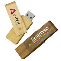 USB Full Wood Swivel