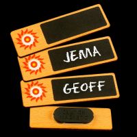 Chalkboard Name Badges